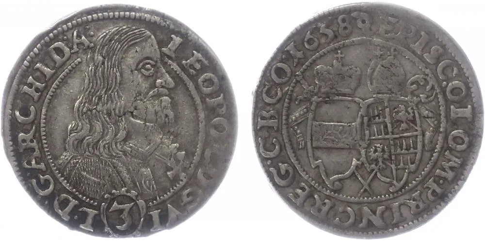 Olomouc - biskupství, Leopold Vilém, 1637 - 1662 — 1