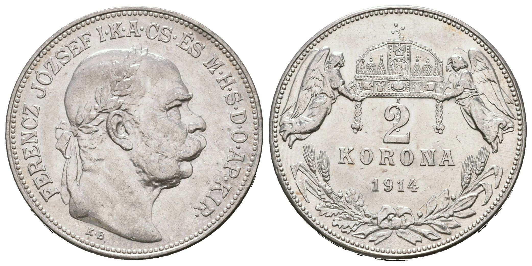 2 Koruna 1914 KB