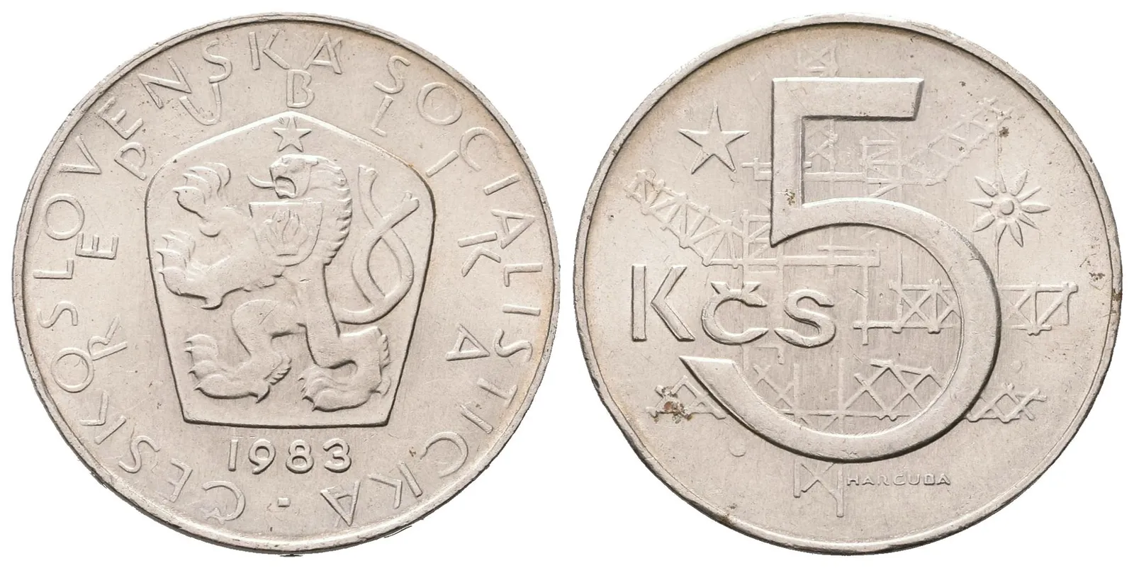 5 Koruna 1983
