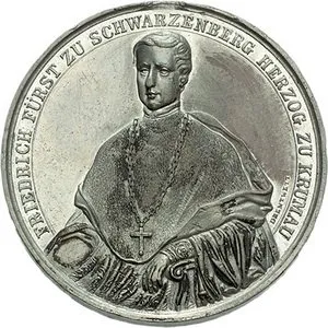Praha - arcibiskupství, Friedrich Johann Joseph Schwarzenberg, 1849 - 1885 — 1