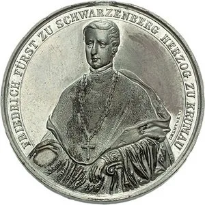 Praha - arcibiskupství, Friedrich Johann Joseph Schwarzenberg, 1849 - 1885 — 1