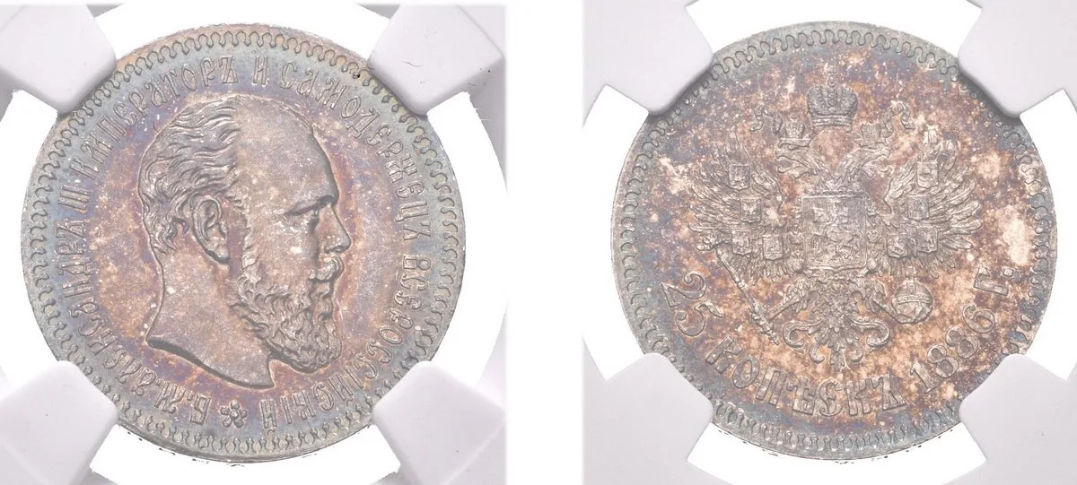 Rusko, Alexander III., 1881 - 1894 — 1
