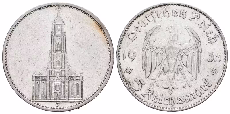 III. říše, 5 Marka 1934 J
