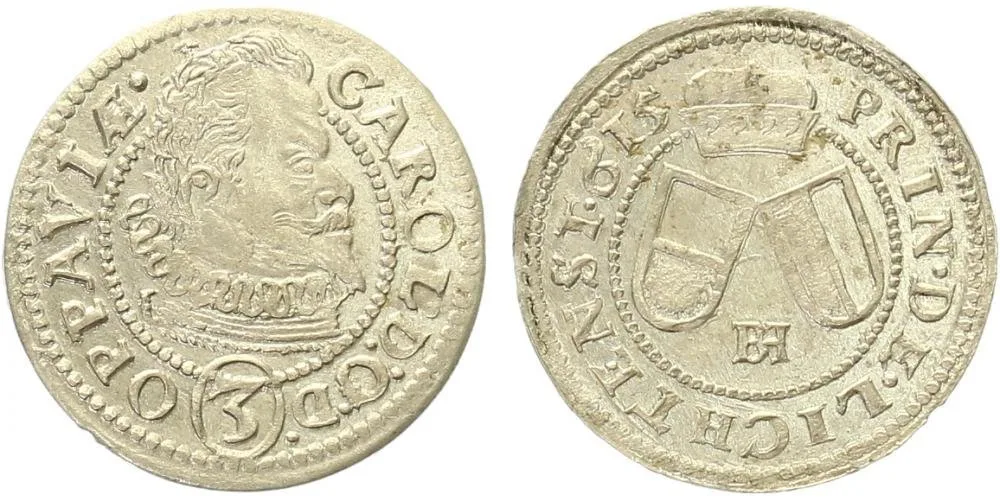 Opava, Karl von Liechtenstein, 1614 - 1627 — 1