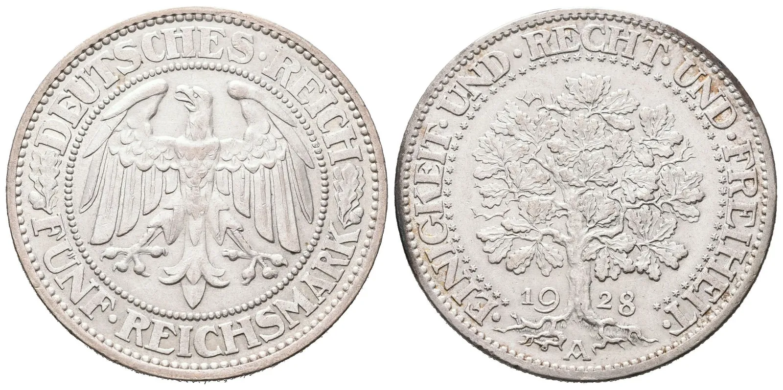 Výmar, 5 Marka 1928 A