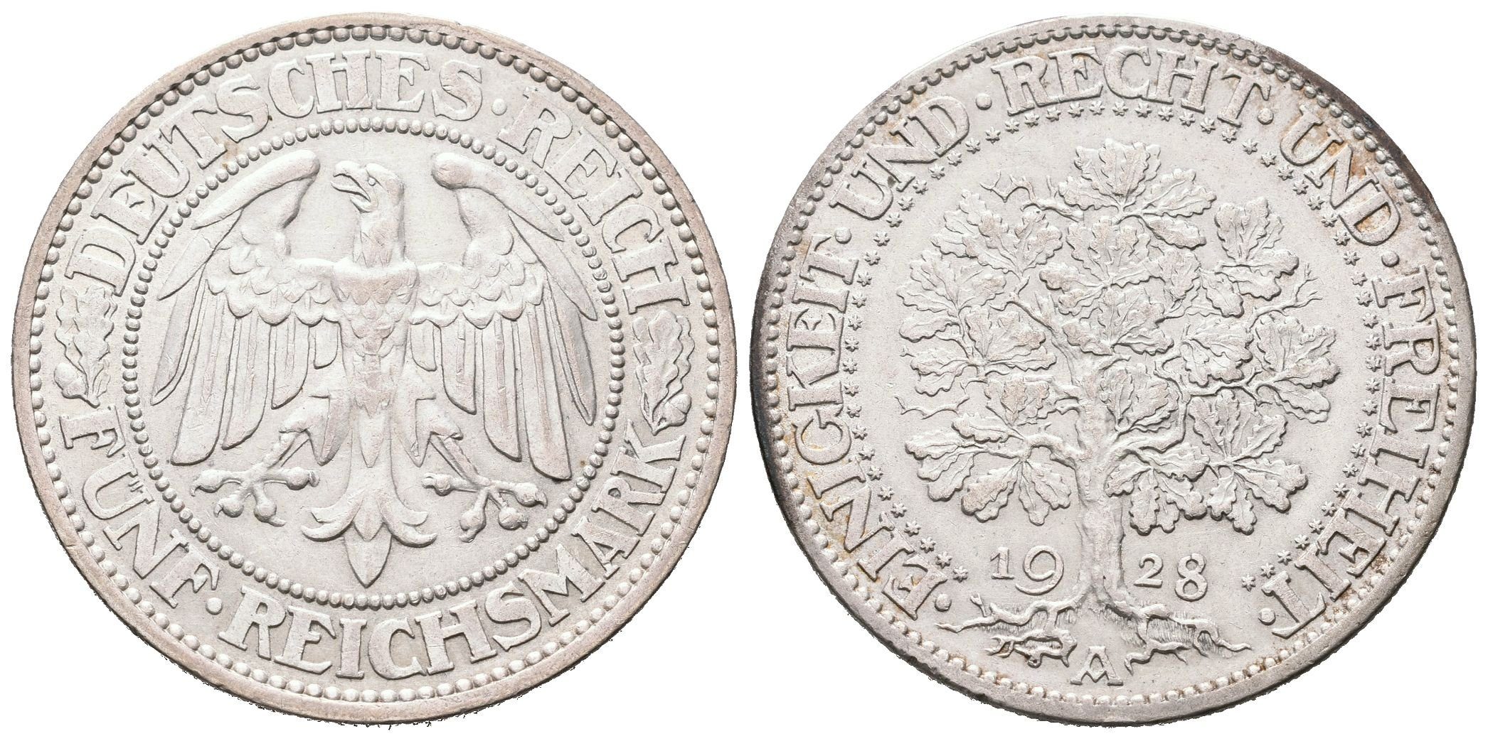 Výmar, 5 Marka 1928 A