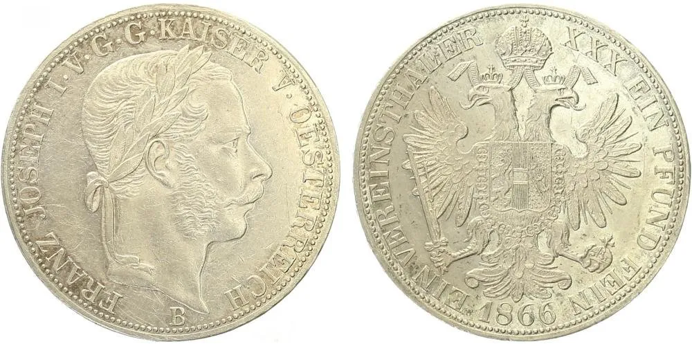 Rakouská a spolková měna, 1857 - 1892 — 1
