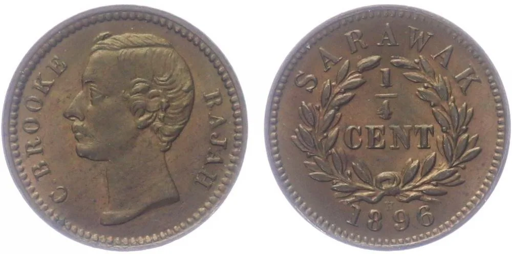 Sarawak, Charles J. Brooke Rajah, 1868 - 1917 — 1