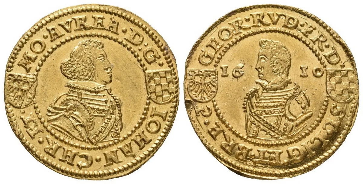 Lehnice - Břeh, Johann Christian a Georg Rudolf, 1602 - 1621 — 1