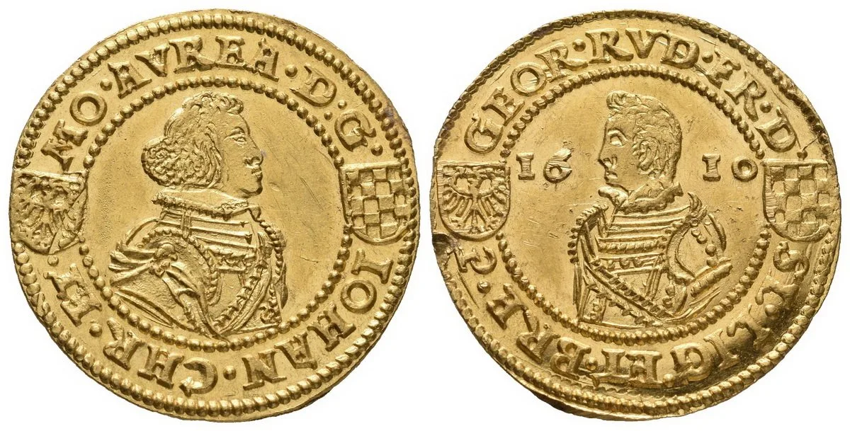 Lehnice - Břeh, Johann Christian a Georg Rudolf, 1602 - 1621 — 1