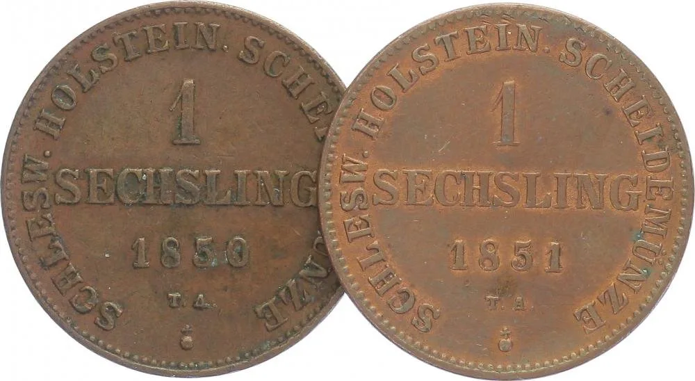 Schchleswig - Holstein, Provizorní vláda, 1848 - 1851 — 1