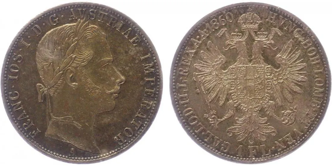 Rakouská a spolková měna, 1857 - 1892 — 1