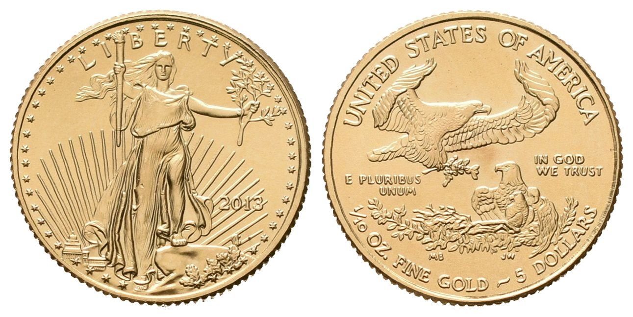 USA, 5 Dollars 2013 - American Eagle