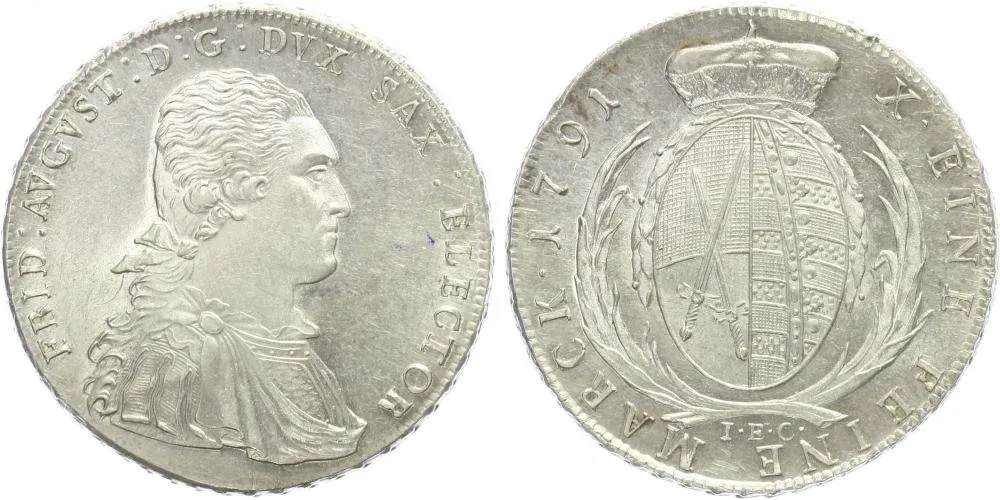 Sasko, Friedrich August III./I., 1763 - 1827 — 1