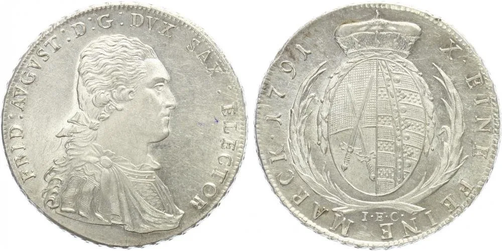 Sasko, Friedrich August III./I., 1763 - 1827 — 1