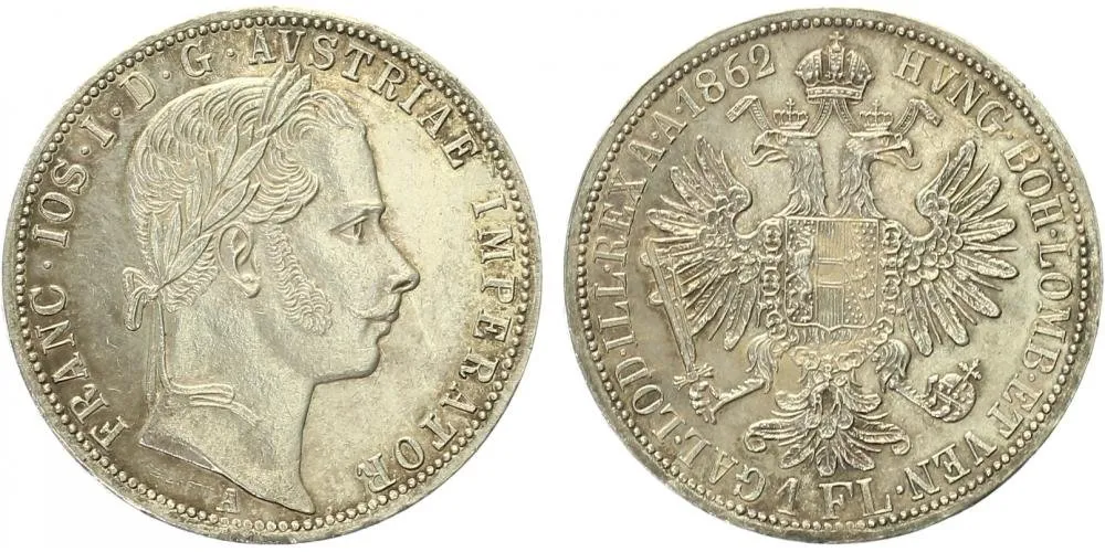 Rakouská a spolková měna, 1857 - 1892 — 1
