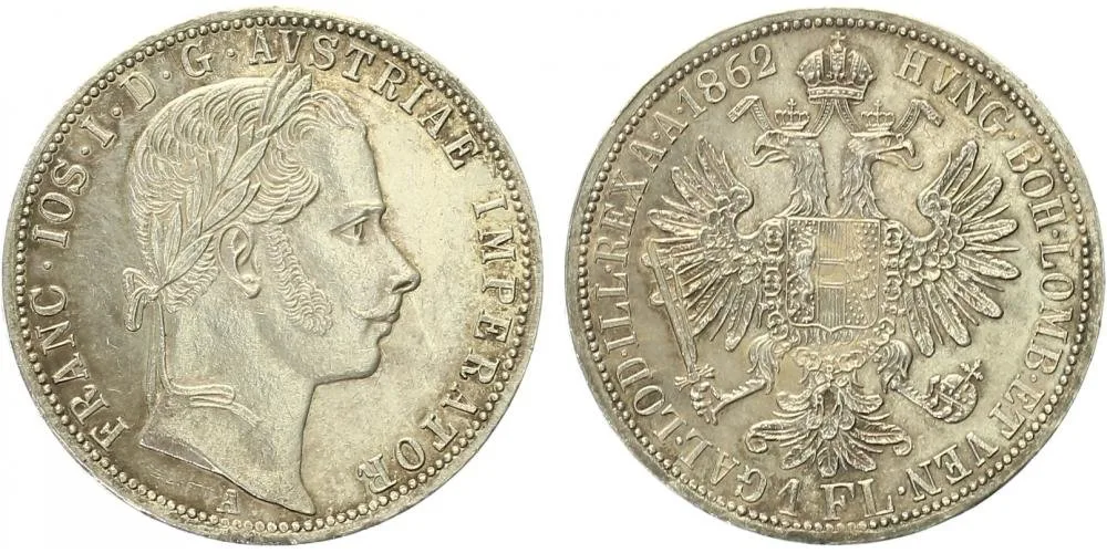 Rakouská a spolková měna, 1857 - 1892 — 1