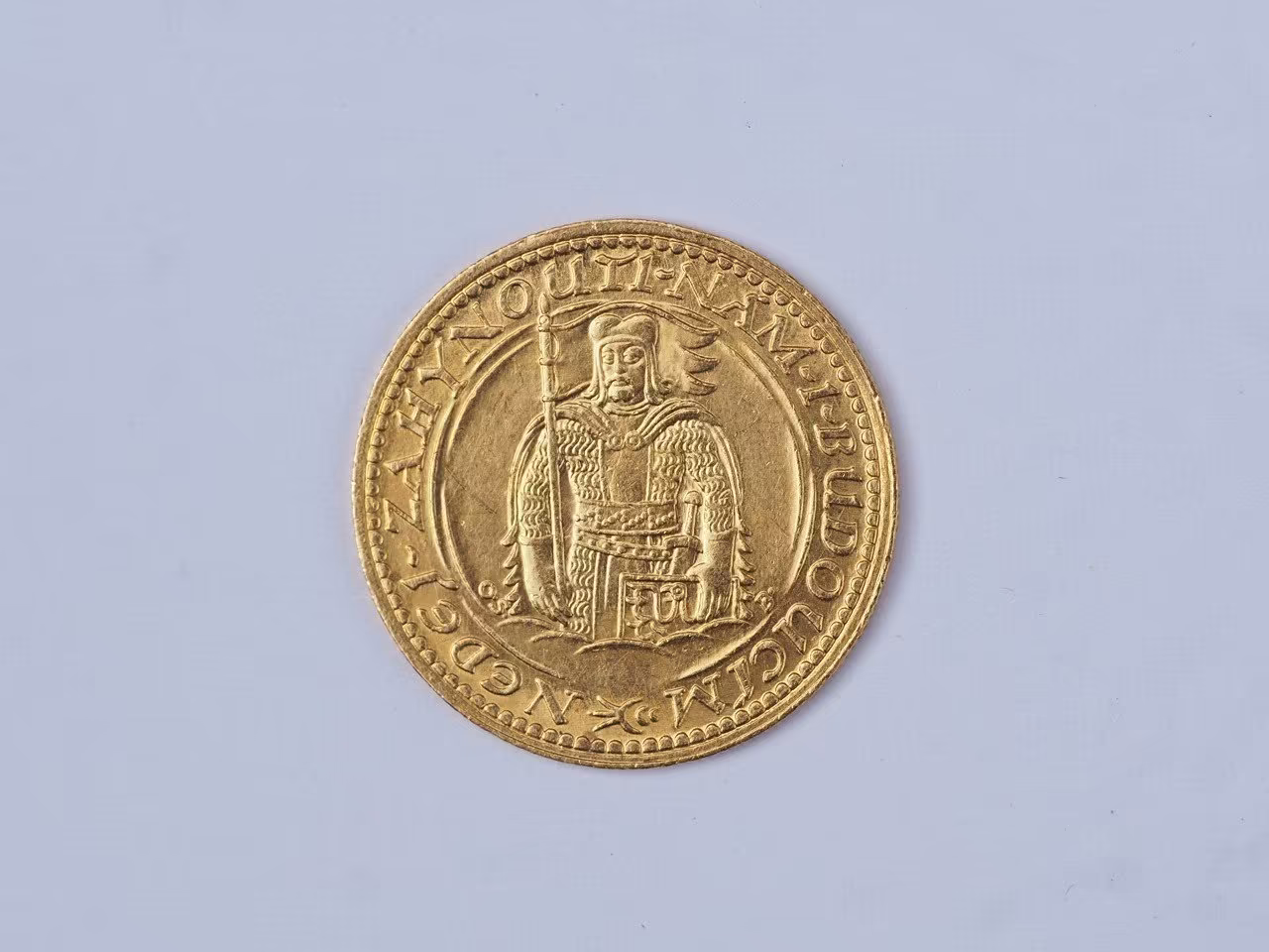 Svatováclavský dukát Československo 1924