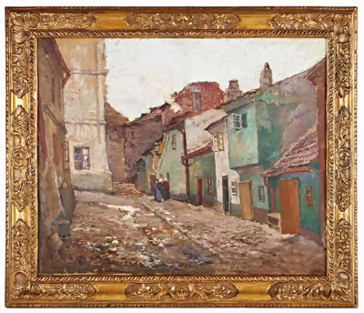 Antonín Slavíček (1870 - 1910) - Zlatá ulička