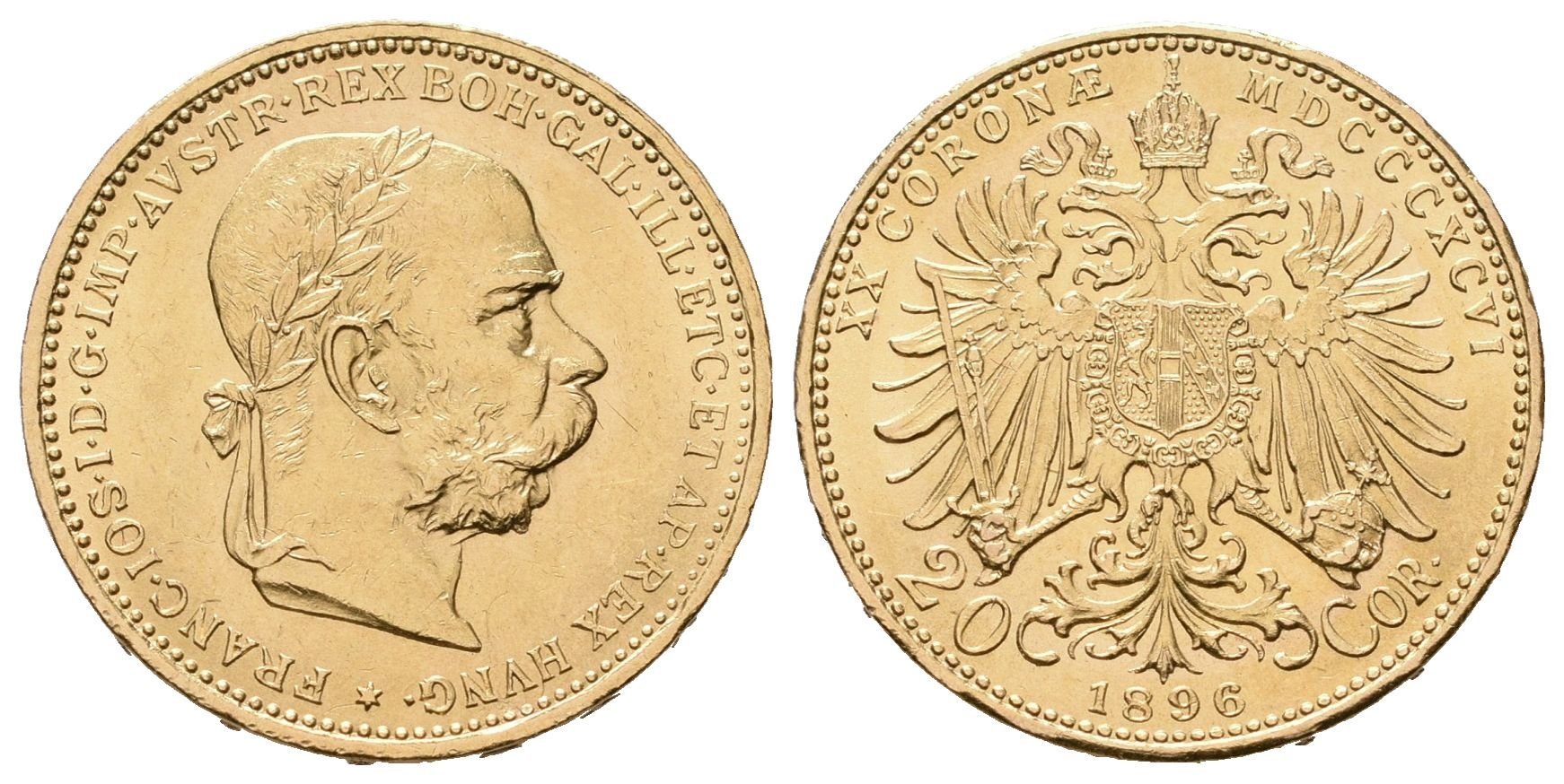 20 Koruna 1896