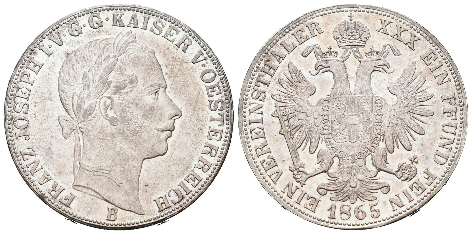 Tolar spolkový 1865 B