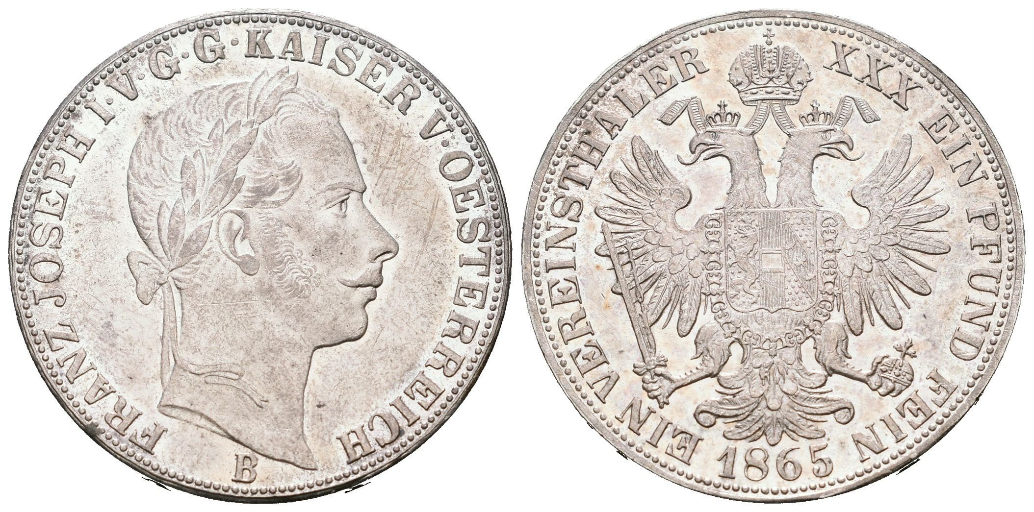 Tolar spolkový 1865 B