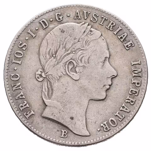 20 Krejcar 1856 B, patina, rysky