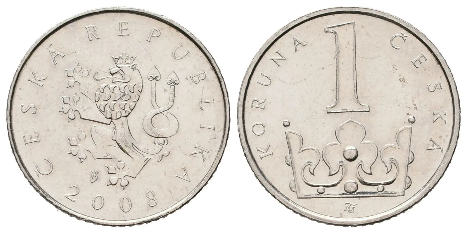 1 Koruna 2008