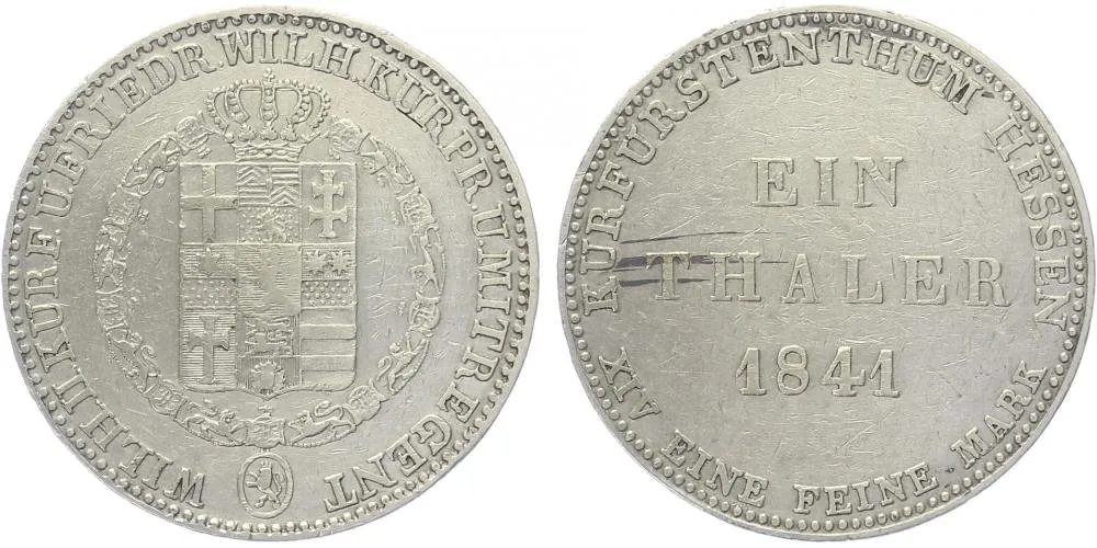 Hessen - Kassel, Wilhelm II. a Friedrich Wilhelm jako spoluvladař — 1