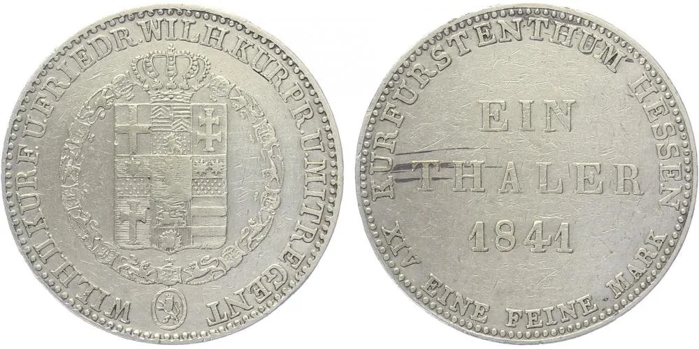 Hessen - Kassel, Wilhelm II. a Friedrich Wilhelm jako spoluvladař — 1