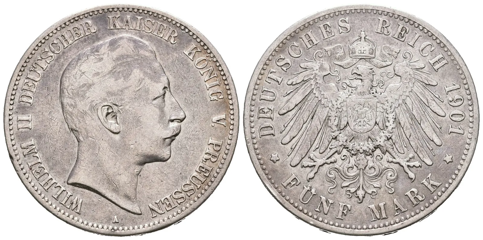 Prusko, 5 Marka 1901