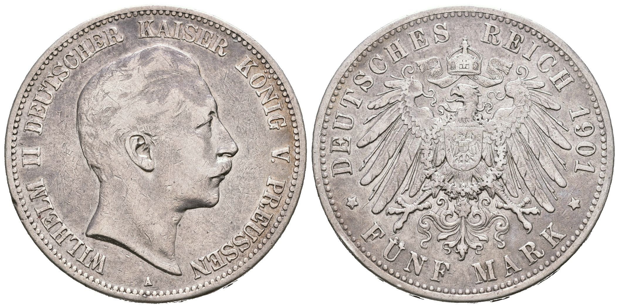 Prusko, 5 Marka 1901