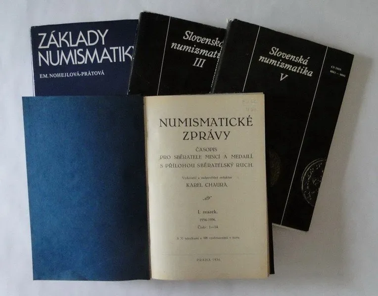Numismatické časopisy a sborníky — 1