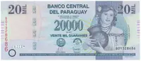 Paraguay, 20.000 Guaranies 2007, P.230a