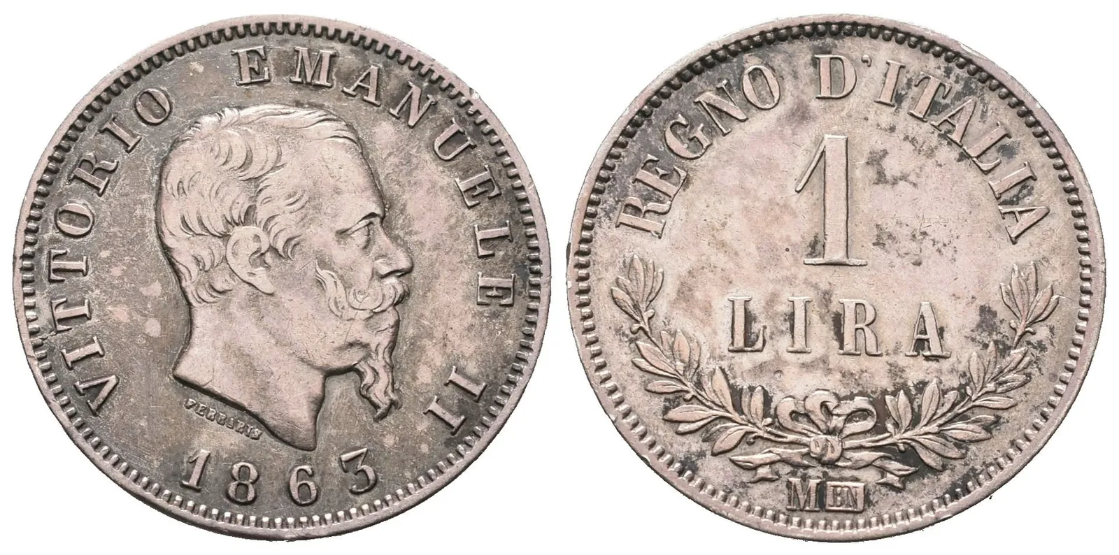 Itálie, Lira 1863 M
