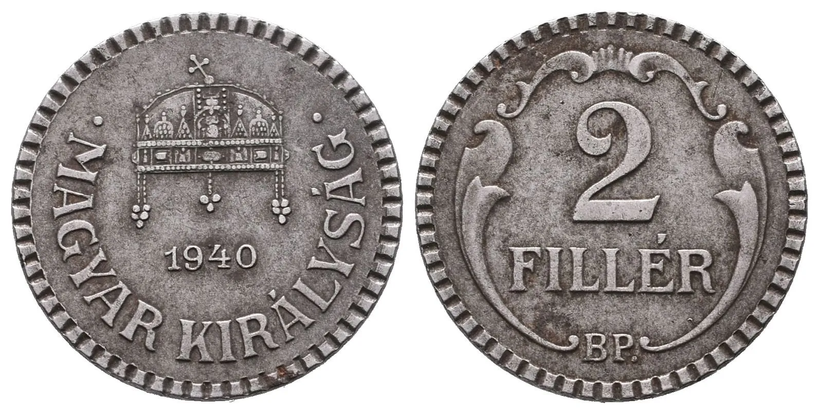 Maďarsko, 2 Filler 1940