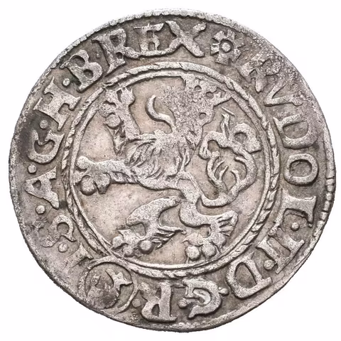 Bílý groš 1582, Jáchymov-Kádner, Hal.403, pěkná zachovalost, patina