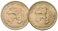 1 Koruna 1957 - fotografie 2