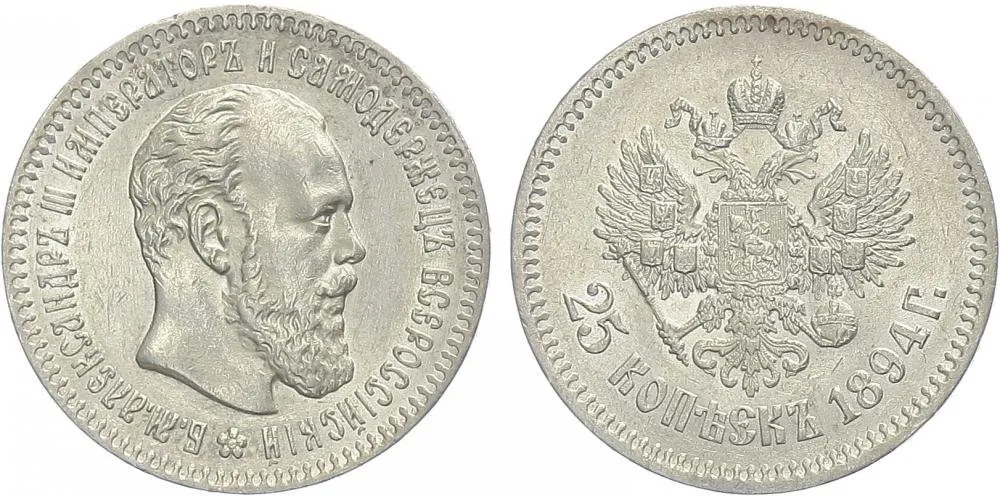 Rusko, Alexander III., 1881 - 1894 — 1
