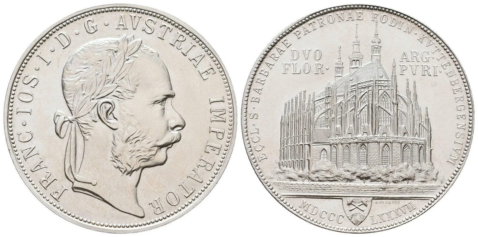 Rakouská a spolková měna, 1857 - 1892 — 1