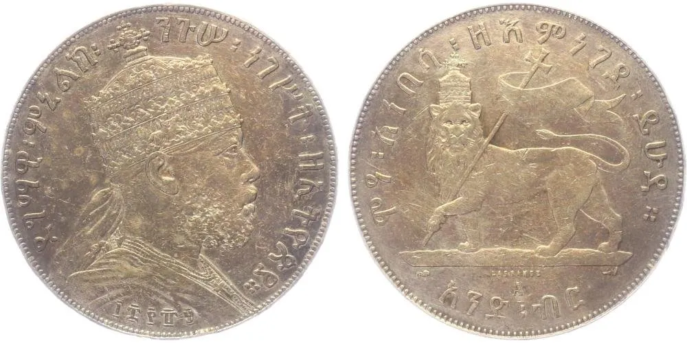 Etiopie, Menelik II., 1889 - 1913 — 1