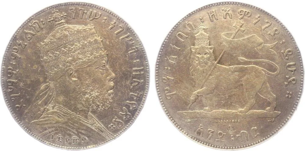 Etiopie, Menelik II., 1889 - 1913 — 1