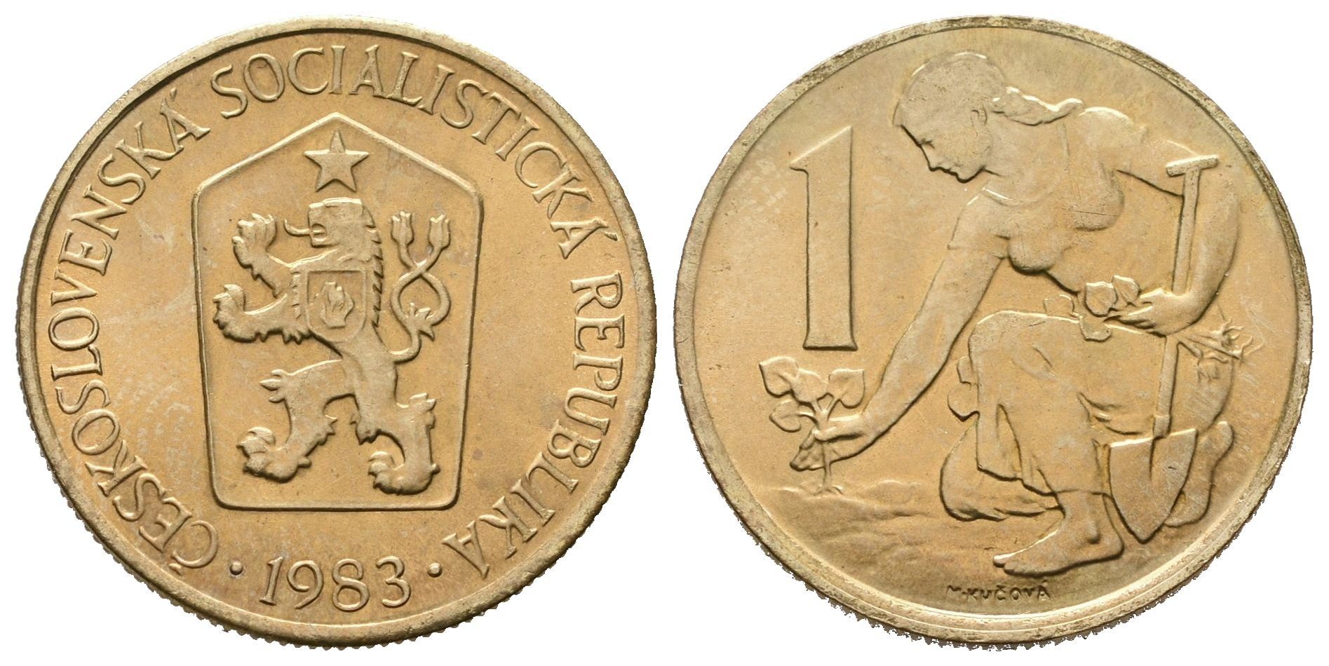 1 Koruna 1983