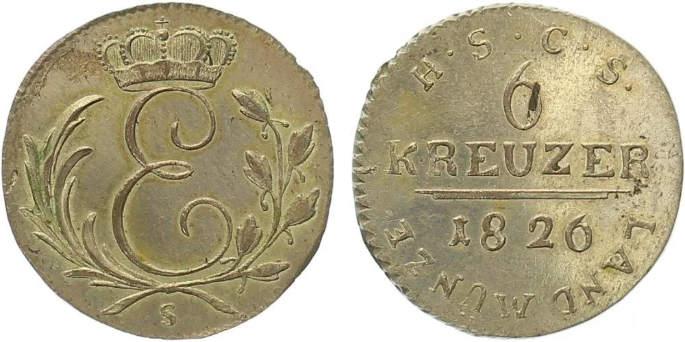 Sasko - Coburg - Saalfeld, Ernst I., 1806 - 1826 — 1
