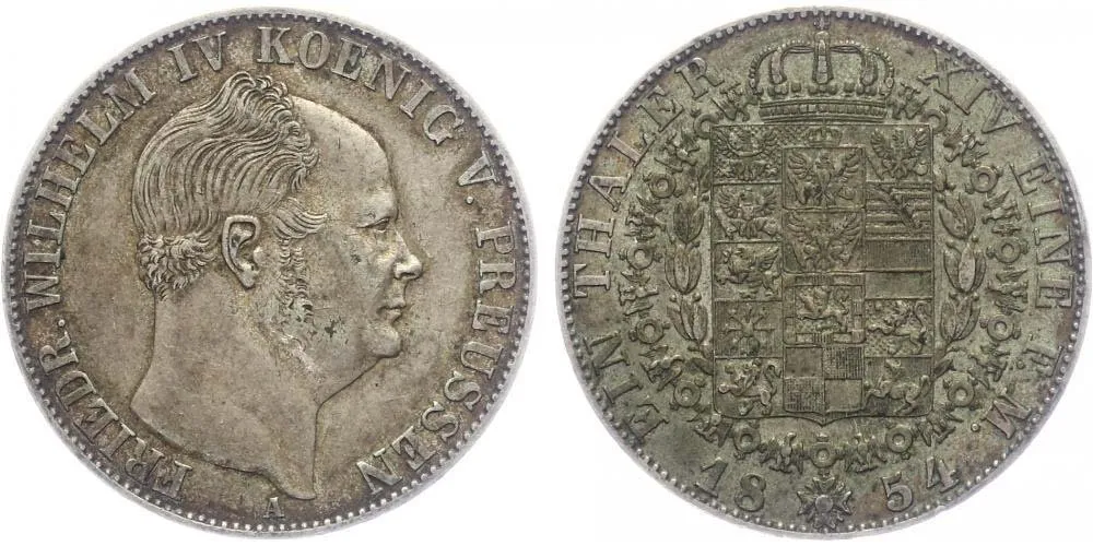 Prusko, Friedrich Wilhelm IV., 1840 - 1861 — 1