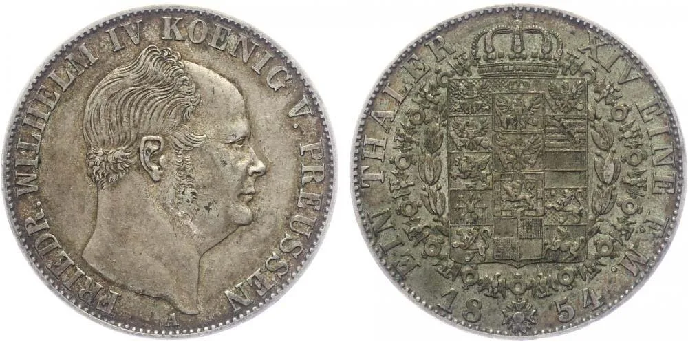 Prusko, Friedrich Wilhelm IV., 1840 - 1861 — 1