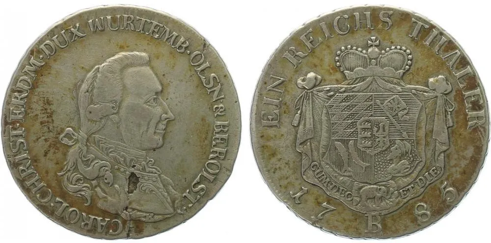 Würtenberg - Olešnice, Carl Christian Erdmann, 1744 - 1799 — 1