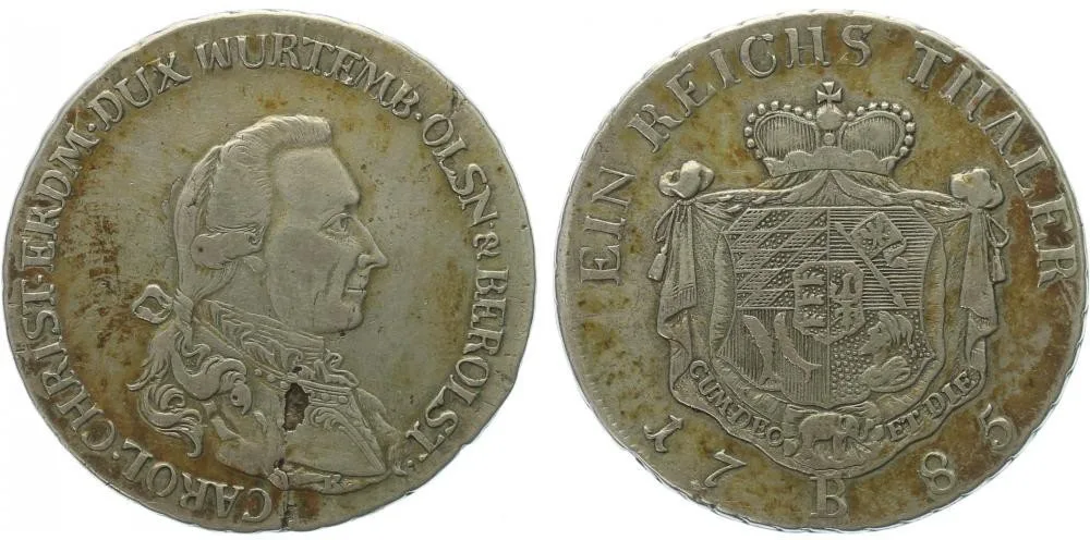 Würtenberg - Olešnice, Carl Christian Erdmann, 1744 - 1799 — 1