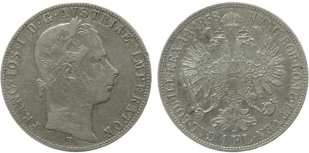 Rakouská a spolková měna, 1857 - 1892 — 1