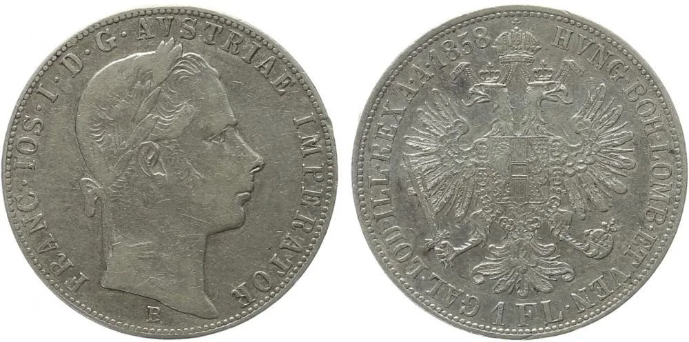 Rakouská a spolková měna, 1857 - 1892 — 1